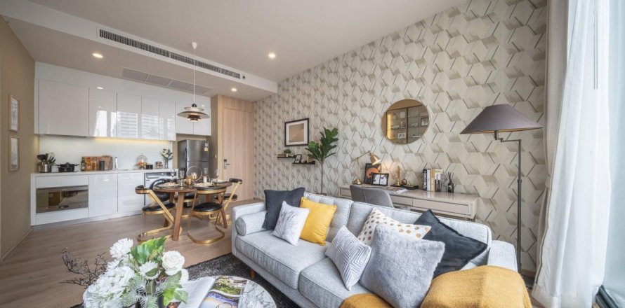 Condominio de 1 dormitorio en Bangkok, Tailandia en NOBLE BE 19 № 9924