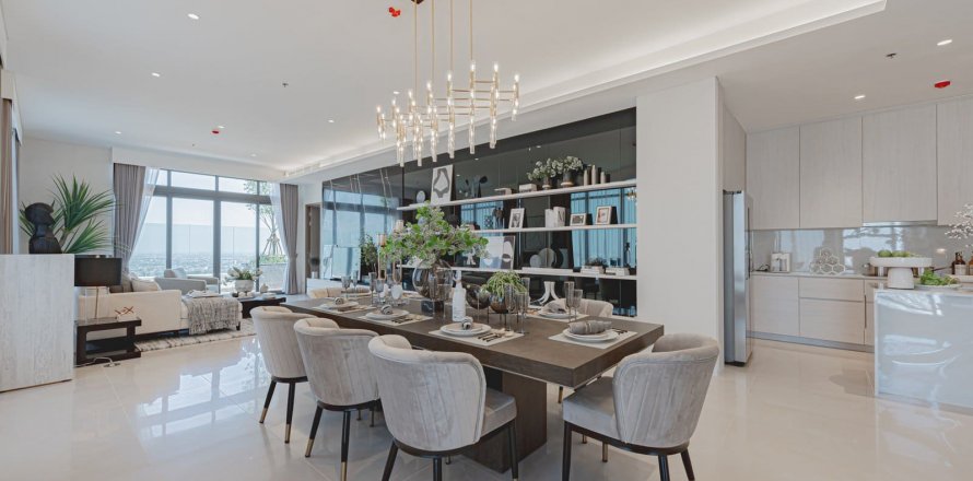 Condominio de 3 dormitorios en Bangkok, Tailandia en RAMADA PLAZA RESIDENCE  № 9964