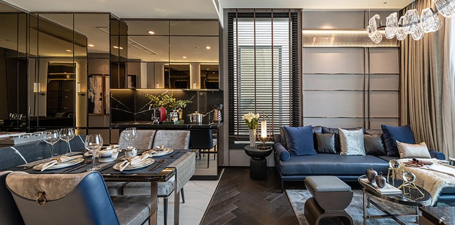 Condominio de 1 dormitorio en Bangkok, Tailandia en The Esse Sukhumvit 36 № 9573