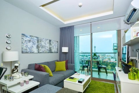 Condominio de 1 dormitorio en Pattaya, Tailandia en THE PEAK TOWERS № 9892