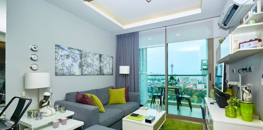 Condominio de 1 dormitorio en Pattaya, Tailandia en THE PEAK TOWERS № 9892