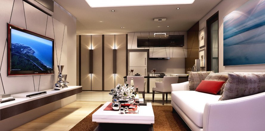 Condominio de 2 dormitorios en Pattaya, Tailandia en THE PEAK TOWERS № 9894