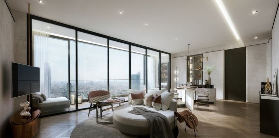 Condominio de 1 dormitorio en Bangkok, Tailandia en CHAPTER CHAROENNAKHORN-RIVERSIDE
№ 10986