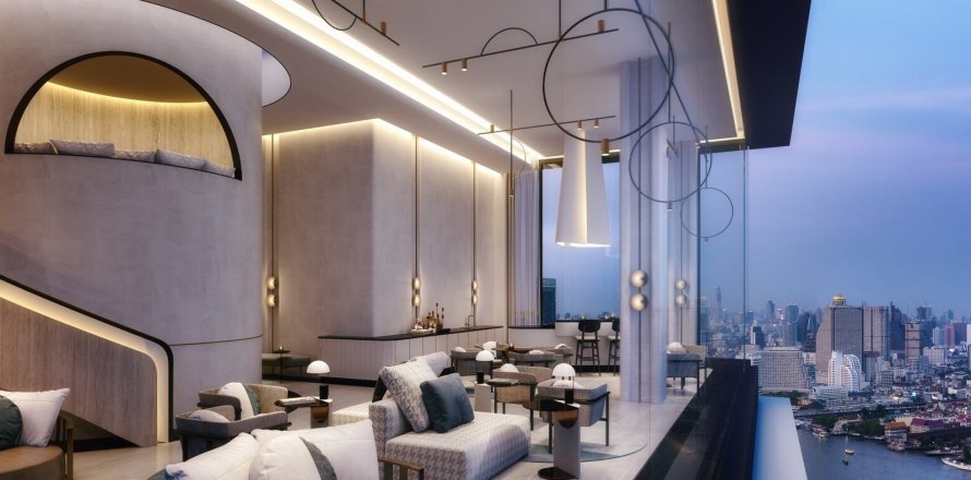 Condominio de 3 dormitorios en Bangkok, Tailandia en CHAPTER CHAROENNAKHORN-RIVERSIDE
№ 10993