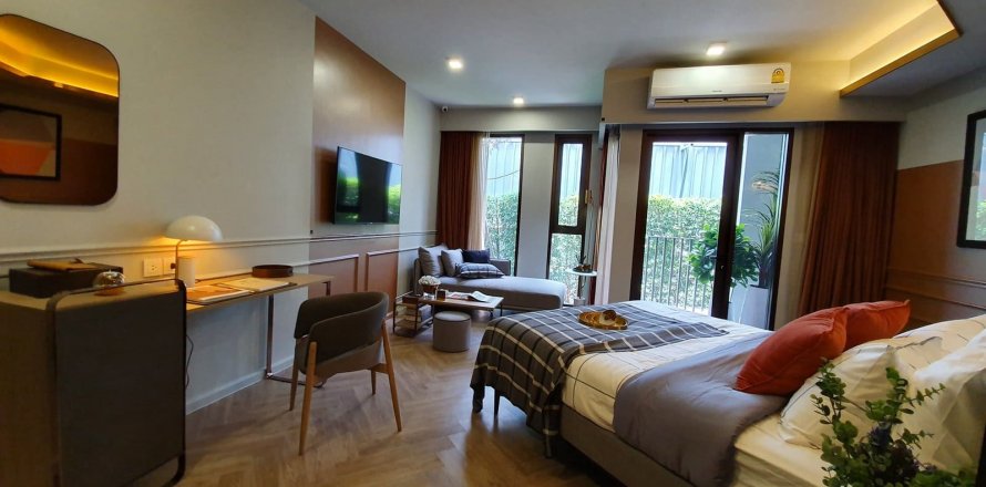 Condominio de 1 dormitorio en Bangkok, Tailandia en CHAPTER CHULA-SAMYAN № 10948