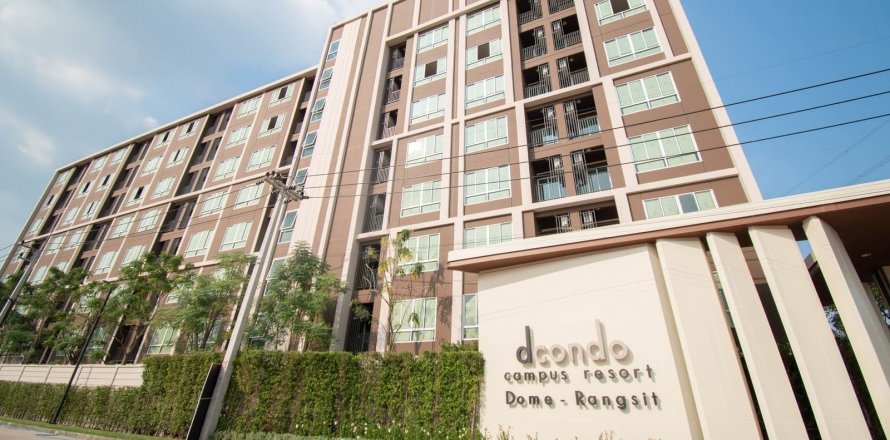Sobre plano D CONDO CAMPUS DOME RANGSIT en Bangkok, Tailandia № 10887