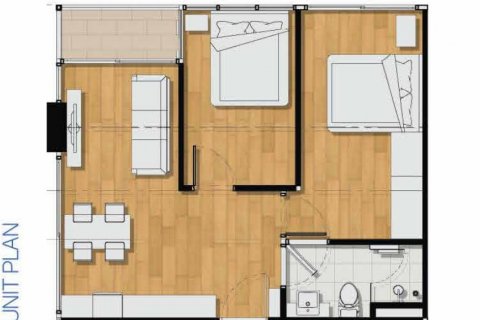 Condominio de 2 dormitorios en Bang Sare, Tailandia № 10799 - foto 7
