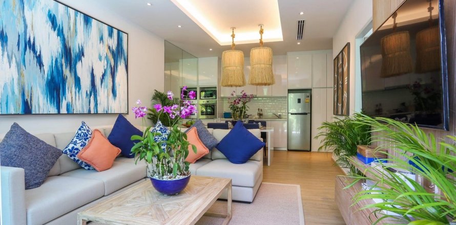 Condominio de 1 dormitorio en Phuket, Tailandia en Grand Kamala Falls № 18300