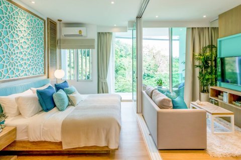 Condominio de 1 dormitorio en Phuket, Tailandia en Grand Breeze Park Condotel  № 18337
