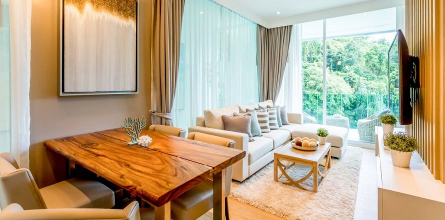 Condominio de 2 dormitorios en Phuket, Tailandia en Grand Breeze Park Condotel  № 18298