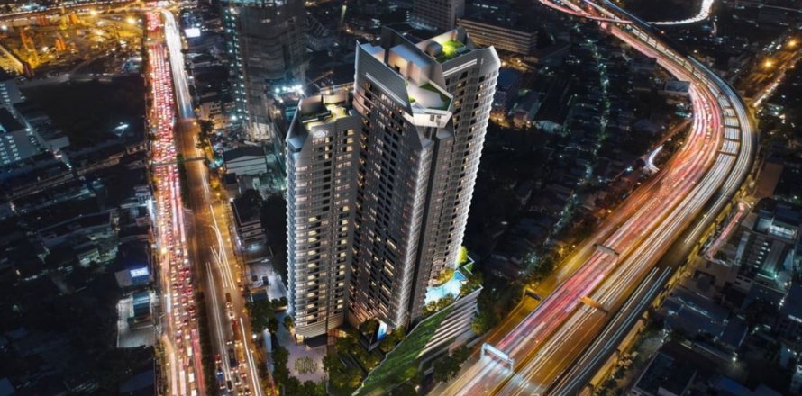 Sobre plano IDEO MOBI RAMA 4 en Bangkok, Tailandia № 10840