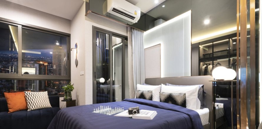 Condominio de 1 dormitorio en Bangkok, Tailandia en IDEO MOBI RAMA 4 № 10842