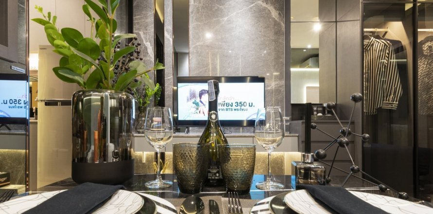 Condominio de 1 dormitorio en Bangkok, Tailandia en IDEO MOBI RAMA 4 № 10846