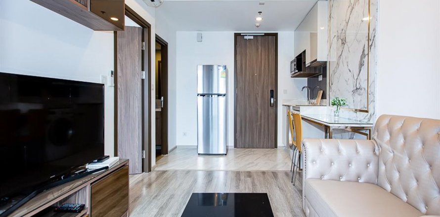 Condominio de 1 dormitorio en Bangkok, Tailandia en IDEO RAMA 9 - ASOKE № 10855