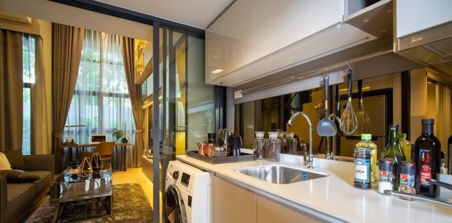 Condominio de 2 dormitorios en Bangkok, Tailandia en IDEO RAMA 9 - ASOKE № 10858