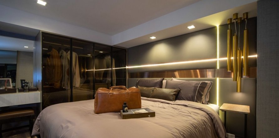 Condominio de 2 dormitorios en Bangkok, Tailandia en IDEO RAMA 9 - ASOKE  № 10859