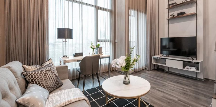 Condominio de 1 dormitorio en Bangkok, Tailandia en KNIGHTSBRIDGE SPACE - RAMA9 № 11082