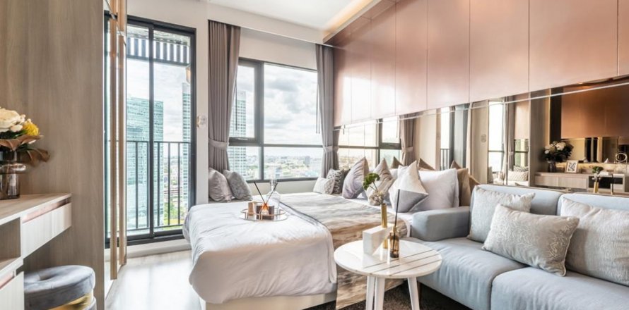 Condominio de 1 dormitorio en Bangkok, Tailandia en KNIGHTSBRIDGE PRIME RATCHAYOTHIN № 11088