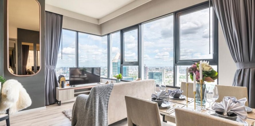 Condominio de 1 dormitorio en Bangkok, Tailandia en KNIGHTSBRIDGE PRIME RATCHAYOTHIN  № 11095