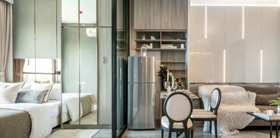 Condominio de 1 dormitorio en Bangkok, Tailandia en KNIGHTSBRIDGE PRIME RATCHAYOTHIN № 11096