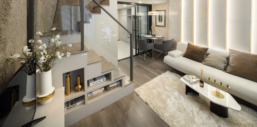 Condominio de 2 dormitorios en Bangkok, Tailandia en KNIGHTSBRIDGE SPACE RATCHAYOTHIN  № 11075