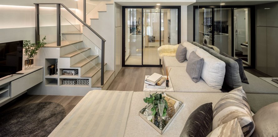 Condominio de 2 dormitorios en Bangkok, Tailandia en KNIGHTSBRIDGE SPACE RATCHAYOTHIN  № 11073