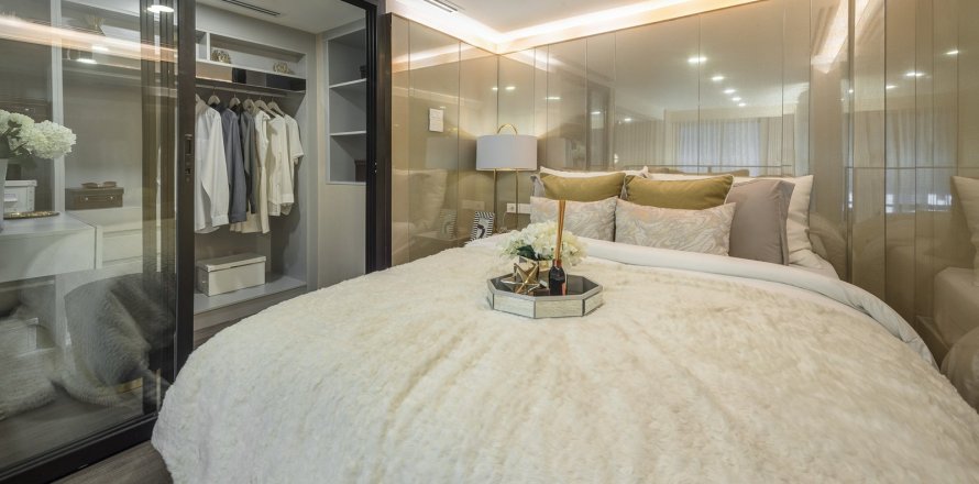 Condominio de 1 dormitorio en Bangkok, Tailandia en KNIGHTSBRIDGE SPACE RATCHAYOTHIN  № 11072