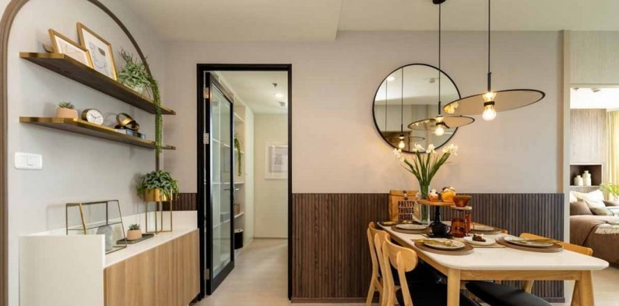 Condominio de 2 dormitorios en Bangkok, Tailandia en NUE NOBLE CHAENGWATTANA  № 11016