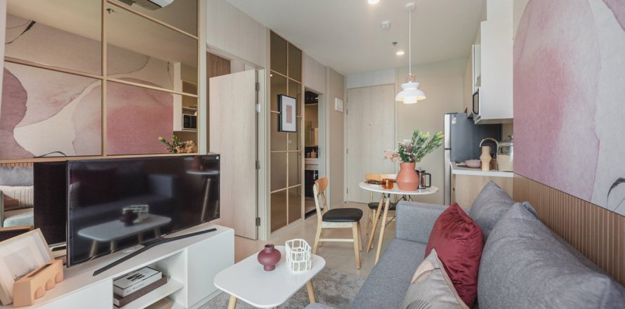 Condominio de 3 dormitorios en Bangkok, Tailandia en NUE NOBLE CHAENGWATTANA  № 11017