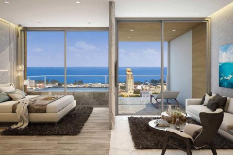 Condominio de 1 dormitorio en Phuket, Tailandia en Patong Bay Sea View № 18491