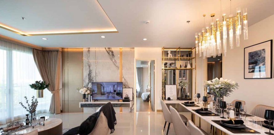 Condominio de 2 dormitorios en Bangkok, Tailandia en SUPALAI RIVA GRANDE  № 10881