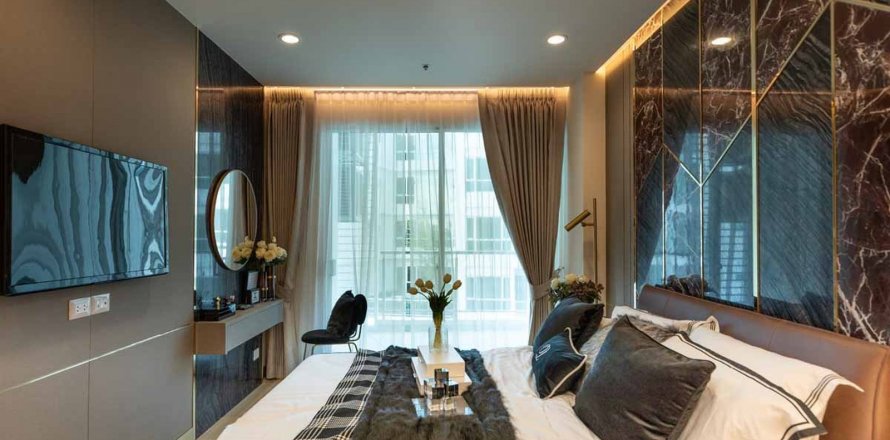 Condominio de 2 dormitorios en Bangkok, Tailandia en SUPALAI RIVA GRANDE № 10879