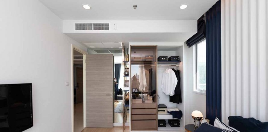 Condominio de 1 dormitorio en Bangkok, Tailandia en SUPALAI RIVA GRANDE № 10877