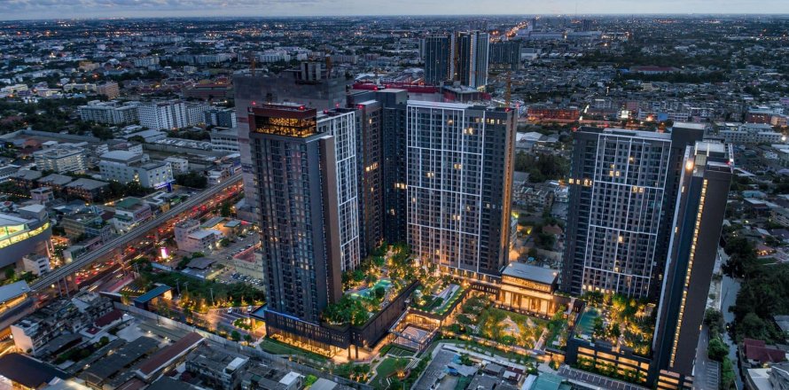 Sobre plano THE PARKLAND PHETKASEM 56 en Bangkok, Tailandia № 10814