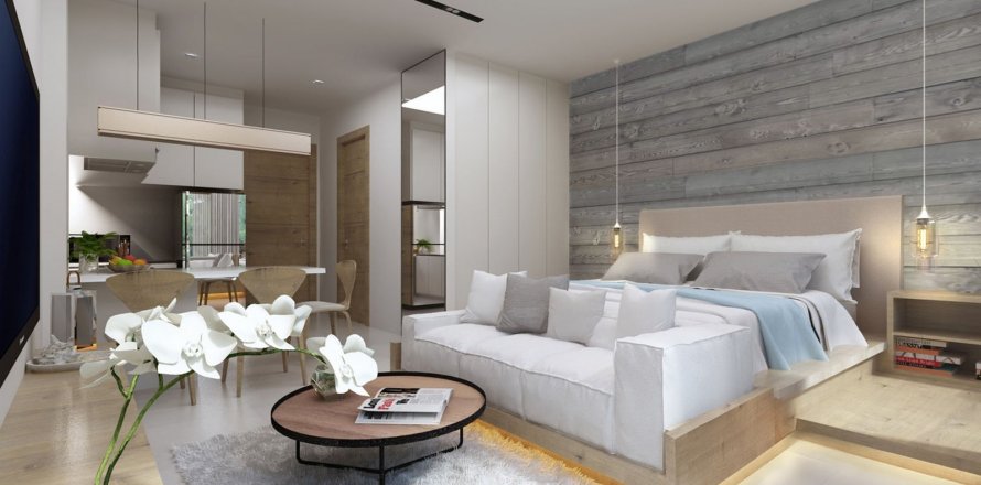 Condominio de 1 dormitorio en Phuket, Tailandia en Utopia Karon № 15693