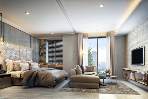 Condominio de 1 dormitorio en Bangkok, Tailandia en WALDEN ASOKE № 10997