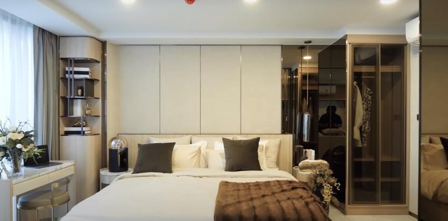 Condominio de 2 dormitorios en Bangkok, Tailandia en WALDEN ASOKE  № 11002