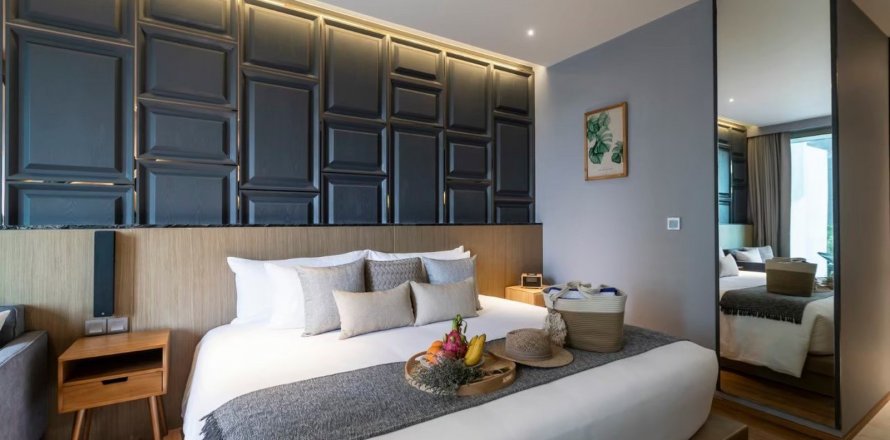 Condominio de 1 dormitorio en Phuket, Tailandia en WYNDHAM GRAND NAI HARN  № 18776