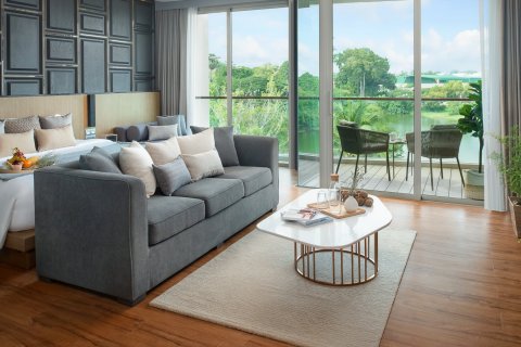 Condominio de 1 dormitorio en Phuket, Tailandia en WYNDHAM GRAND NAI HARN  № 18775