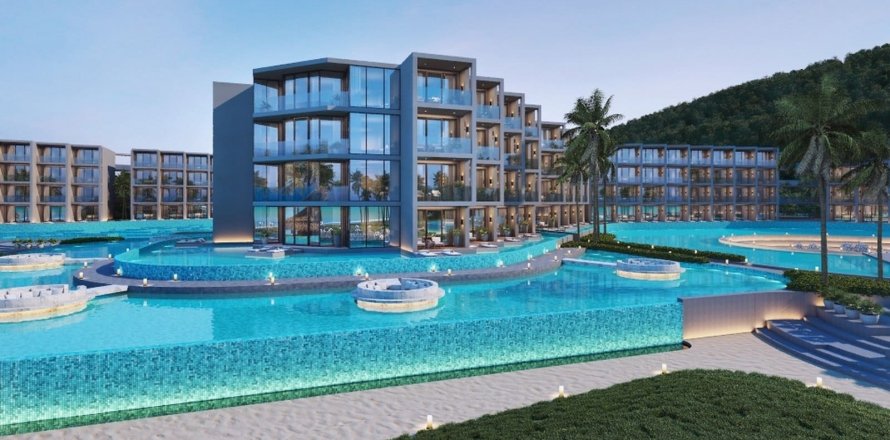 Sobre plano Wyndham Grand Beachfront Resort en Phuket, Tailandia № 18387