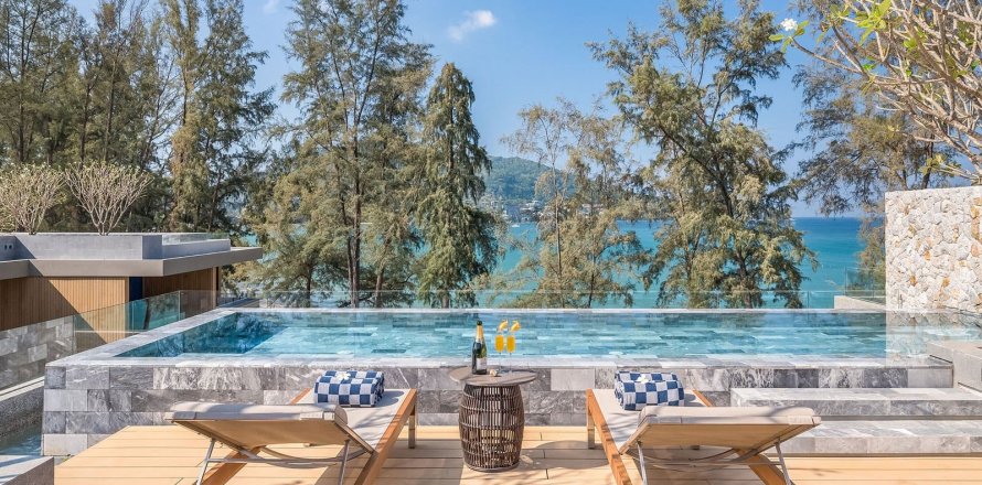 Condominio de 2 dormitorios en Phuket, Tailandia en Twinpalms Residences № 18711