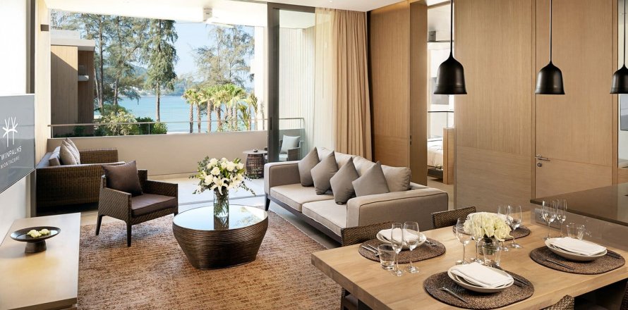 Condominio de 1 dormitorio en Phuket, Tailandia en Twinpalms Residences № 18709