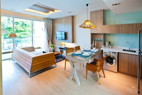Condominio de 1 dormitorio en Jomtien Beach, Pattaya, Tailandia № 23928