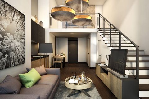 Condominio de 1 dormitorio en Bangkok, Tailandia № 20645