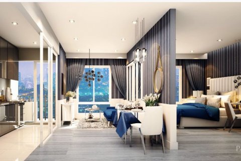 Condominio de 1 dormitorio en Bangkok, Tailandia № 20646