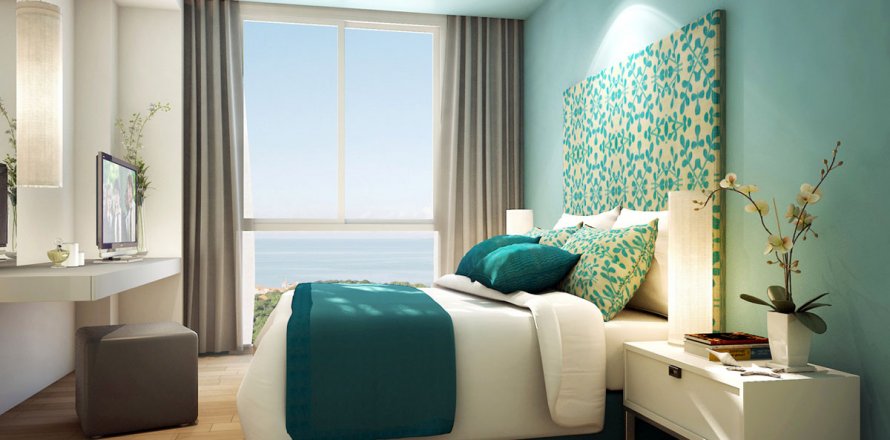 Condominio de 1 dormitorio en Jomtien Beach, Pattaya, Tailandia № 24049