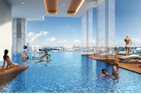 Condominio de 1 dormitorio en Bangkok, Tailandia № 20647 - foto 8