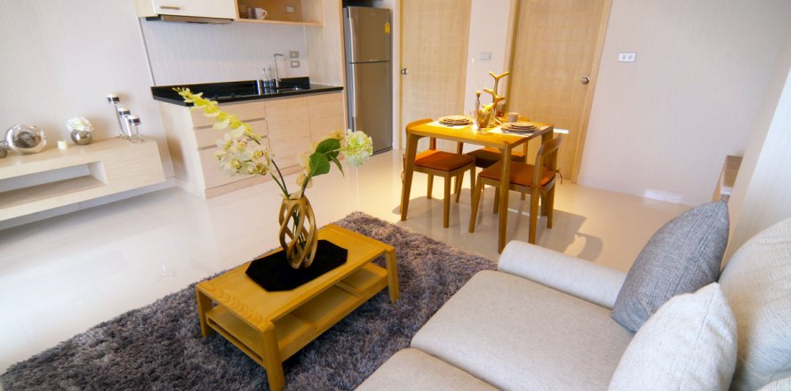 Condominio de 1 dormitorio en Jomtien Beach, Pattaya, Tailandia № 23843