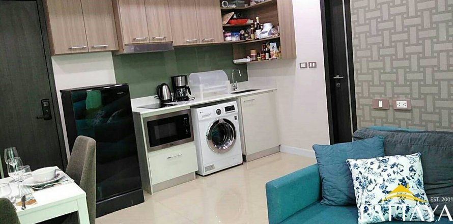 Condominio de 1 dormitorio en Jomtien Beach, Pattaya, Tailandia № 21767