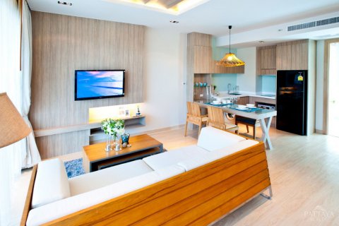 Condominio de 1 dormitorio en Jomtien Beach, Pattaya, Tailandia № 23928 - foto 2